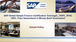SAP Simple Finance Certification C TS4FI 1610