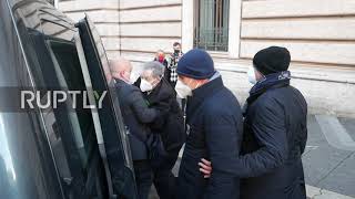 Italy: Quarantined MPs vote for Italy's new president from car park