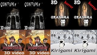 3D VR  horror video 3D SBS google cardboard  для виар очков