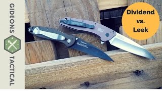 New Kershaw EDC King? Dividend vs. Leek