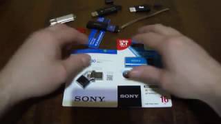 USB флешки Sony USM32SA3/B2 и USM16GU/L2