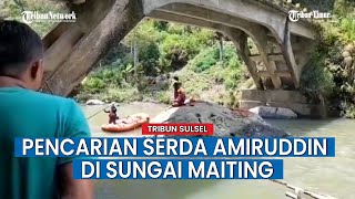 Tim Basarnas Cari Korban Tenggelam di Sungai Maiting Toraja Utara