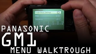 Panasonic Lumix GM1 detailed features walktrough