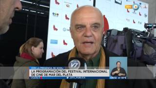 Visión 7 - Presentan el Festival de Cine Internacional de Mar del Plata