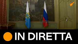 Conferenza stampa di Lavrov e Beccari