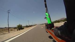 GoPed Wheelie 1.3 miles Top Speed 36.4 MPH
