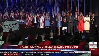 Donald Trump Elected President - Full Victory Speech 11/9/16