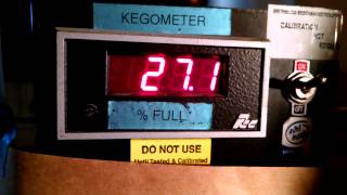 The Kegometer Beer Keg Dispensing Measuring Device Scale Kegerator Fridge Beermeister Instruments