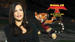 Kung Fu Panda 2 - Bettina Zimmermann (Tigress) über das Synchronisieren (Interview)