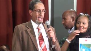xafladi soo dhaweyntii Jubaland ee London