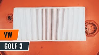 Cómo cambiar Filtro de Habitáculo en VW GOLF 3 INSTRUCCIÓN | AUTODOC