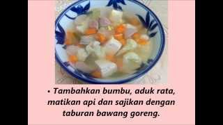 Resep Masakan Sayur Sop