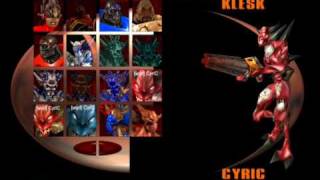 Quake 3 Arena: donwloaded characters