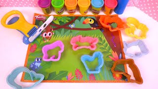 Pâte à Modeler Play Doh Animaux Transports Mer et Couleurs