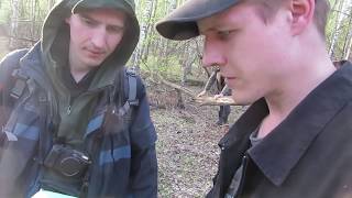 идём на место посадки нло съезд Космопоиска 01.05.19 г. Климовск