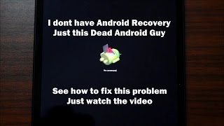 I dont have Android Recovery only a dead Android Guy