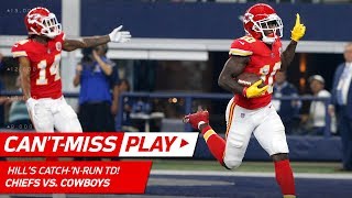 Tyreek Hill Jukes His Way Through Dallas to End the Half! | Can't-Miss Play | NFL Wk 9 Highlights