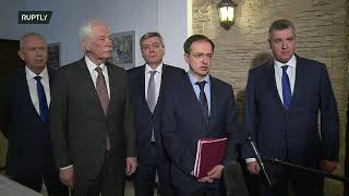 LIVE: Press statements following third round of Russia-Ukraine negotiations in Belarus