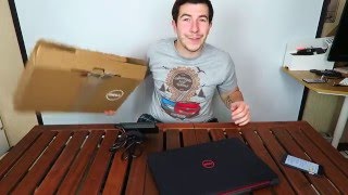 Распаковка ноутбука Dell inspiron 7559