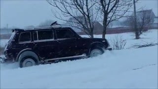 Ваз 2131.Зима 2016