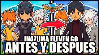 EL ANTES Y DESPUÉS DE INAZUMA ELEVEN GO