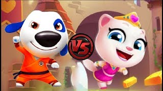 ГОВОРЯЩИЙ ТОМ БЕГ ЗА ЗОЛОТОМ Соревнование Кунг Фу ХЭНК и ПРИНЦЕССА АНДЖЕЛА