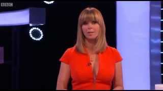 Stunning Kate Garraway on the National Lottery 6 4 14