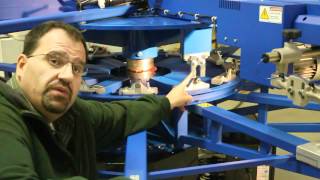 Grease Points on Automatic Screen Printing Equipment