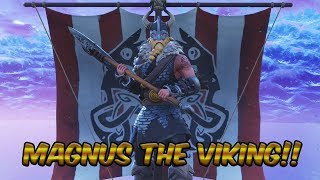 Fortnite Battle Royale - **NEW SKIN!!** MAGNUS THE VIKING!! - TEARING UP VIKING VILLAGE!!