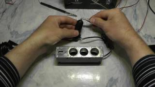 Банк прикуривалки плюс разъем USB 5 В. Посылка. Тест