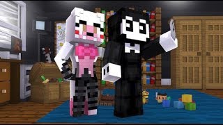 Mangle's Responded to Bendy's Love Confession! (Minecraft Fnaf Daycare)