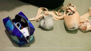 How Chelsea, Elise, and Ashley prep their Pointe Shoes