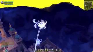 Dragon Nest SEA Silver Hunter Flying outside Saint Haven