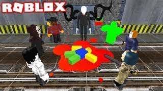 ROBLOX jugando Survive and kill the killers in the area 51