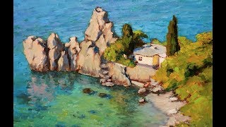? ХуДоЖнИкИ Картина маслом / Морской пейзаж / Урок рисования / Георгий Харченко