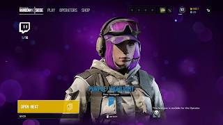 Rainbow Six: SIege Twitch Prime Packs #01