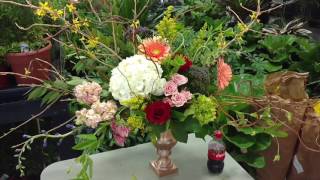 Master's class with Michael Gaffney floral design