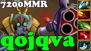 Dota 2 - qojqva 7200 MMR Plays Tinker vol 4 - Ranked Match Gameplay