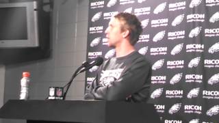 Eagles QB Nick Foles talks about beating the Cardinals