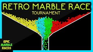 Epic Marble Race Tournament Retro Marble Run