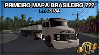 Primeiro Mapa Brasileiro Funcionando | Mercedes-Benz 1934 + Vanderleia Grade Baixa | ETS2 1.34