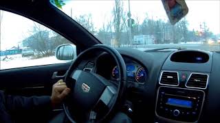 Geely Emgrand 2014г. Авто Ивана. Едем на работу. Омск!
