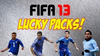 FIFA 13 - Lucky Packs! ft Hazard, De Rossi, Tevez, Lampard + TOTW Player!