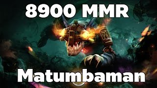 Matumbaman Slark Carry Rank MMR Gme