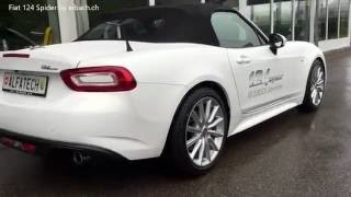 fiat 124 spider eibach federn spurverbreiterungen