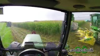 [GoPro] (Uncut) Cabview Maisernte 2015 mit John Deere, Fendt, Steyr uvm.