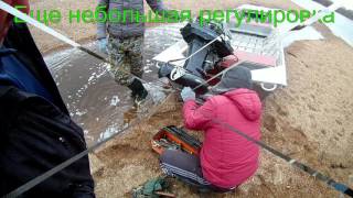 настройка водомета tohatsu 40, пробный выезд