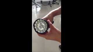 15T6 LED Flashlight 16000-Lumen 15*Cree XM-L T6 5-Mode Memory LED Torch on www.lightmalls.com