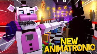 New Animatronic In Sister Location!- Minecraft FNAF Roleplay