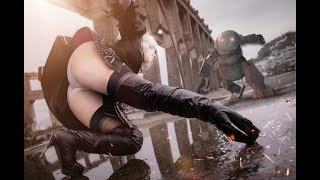 NieR Automata - Jefe Parque de Atracciones - Hot 2B